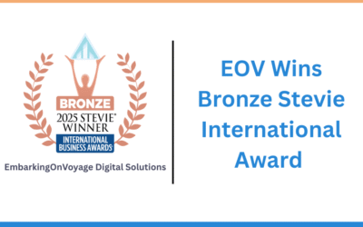 EOV Wins Bronze Stevie Award for Most Innovative Company of the Year – Up to 100 Employees